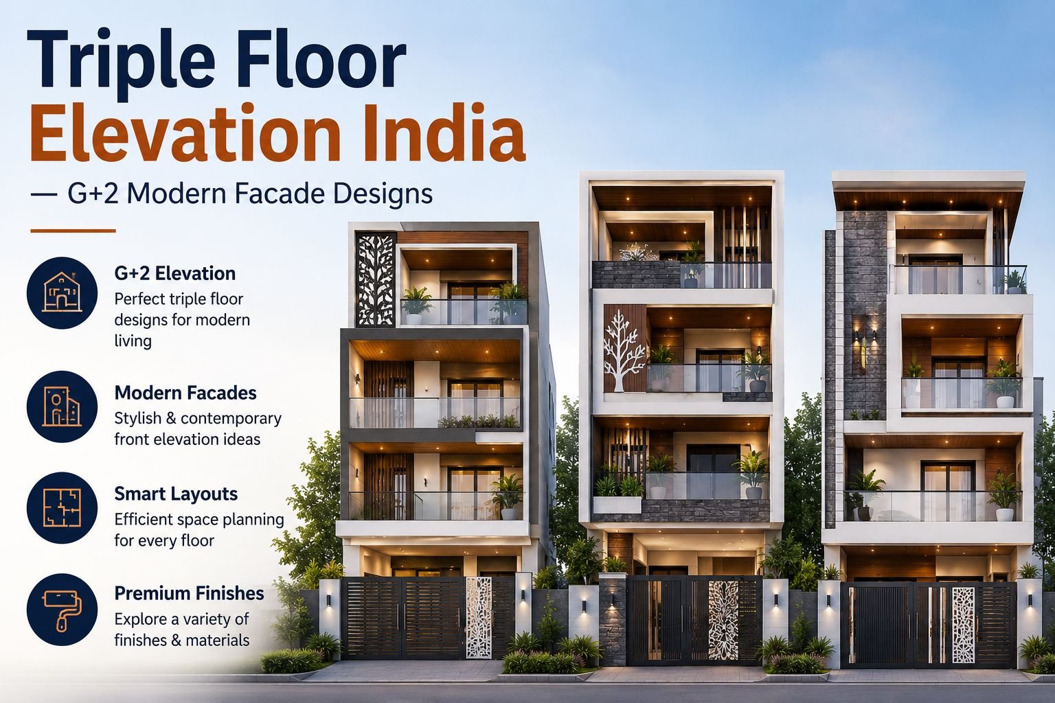 Front Triple Floor Elevation